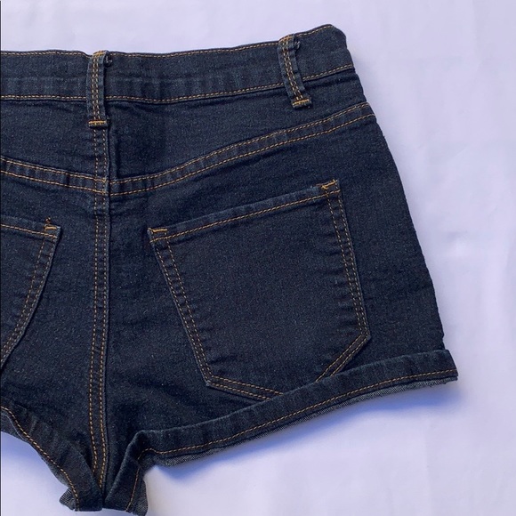 Denim Booty Shorts - Picture 9 of 9